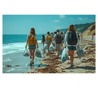 フィールドスタディーズ 海外（清掃活動）